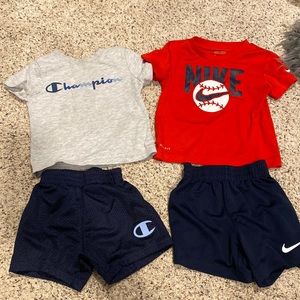 Boys shorts & Tees 18month
